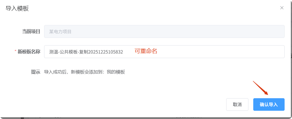 导入模板(点击图片放大)